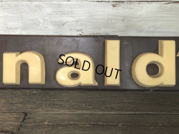 画像6: Vintage U.S.A McDonald's Restaurant Sign 165cm (S097)