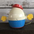 画像3: Vintage Fisher Price Humpty Dumpty Pull Toy Red (S103)