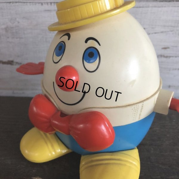 画像6: Vintage Fisher Price Humpty Dumpty Pull Toy Yellow (S102)