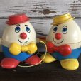 画像7: Vintage Fisher Price Humpty Dumpty Pull Toy Yellow (S102)