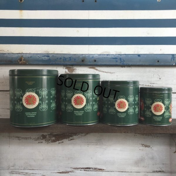 画像4: Vintage Del Monte Tin Canister Set of 4 (S101)