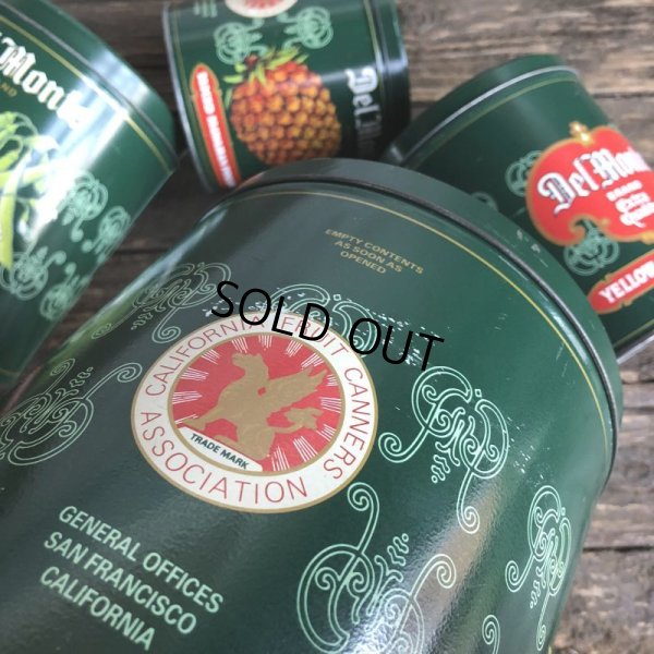 画像8: Vintage Del Monte Tin Canister Set of 4 (S101)