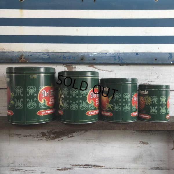 画像3: Vintage Del Monte Tin Canister Set of 4 (S101)