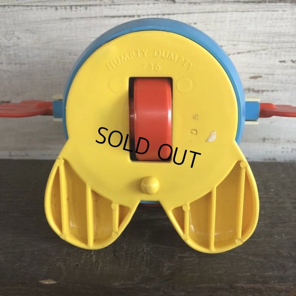 画像5: Vintage Fisher Price Humpty Dumpty Pull Toy Yellow (S102)