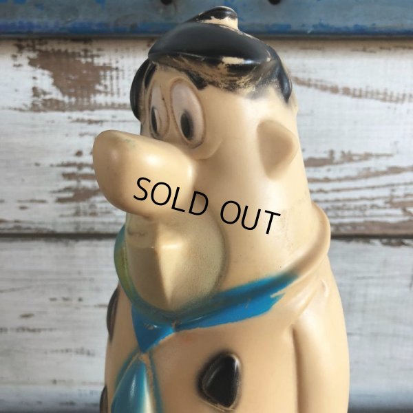 画像8: 70s Vintage SANITOY The Flintstones Fred Rubber Doll (S109)