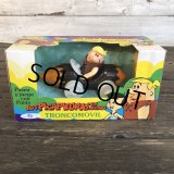 80s Vintage The Flintstones TRONCO MOVIL (S112)