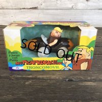 80s Vintage The Flintstones TRONCO MOVIL (S112)