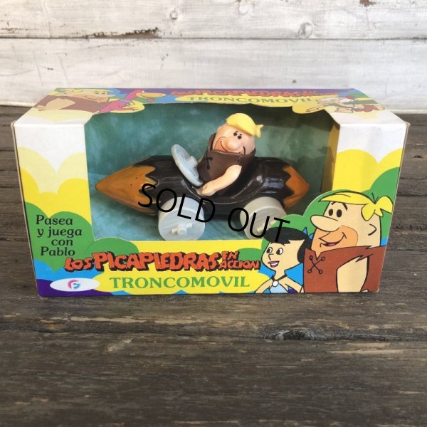 画像1: 80s Vintage The Flintstones TRONCO MOVIL (S112)