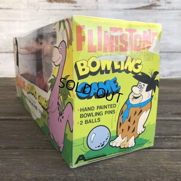 画像2: 60s Vintage The Flintstones Bowling Game Set (S114)