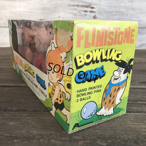 画像4: 60s Vintage The Flintstones Bowling Game Set (S114)