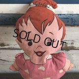 Vintage The Flintstones Pebbles Pillow Doll (S111)