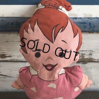 Vintage The Flintstones Pebbles Pillow Doll (S111)