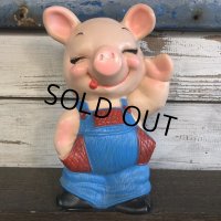 70s Russ Pig Plastic Bank (S104)