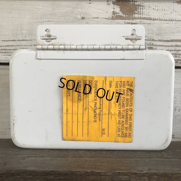 画像4: Vintage Jorgensen First Aid Kit Mettal Box Cabinet (S119）