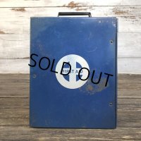 Vintage First Aid Kit Mettal Box Cabinet (S121）