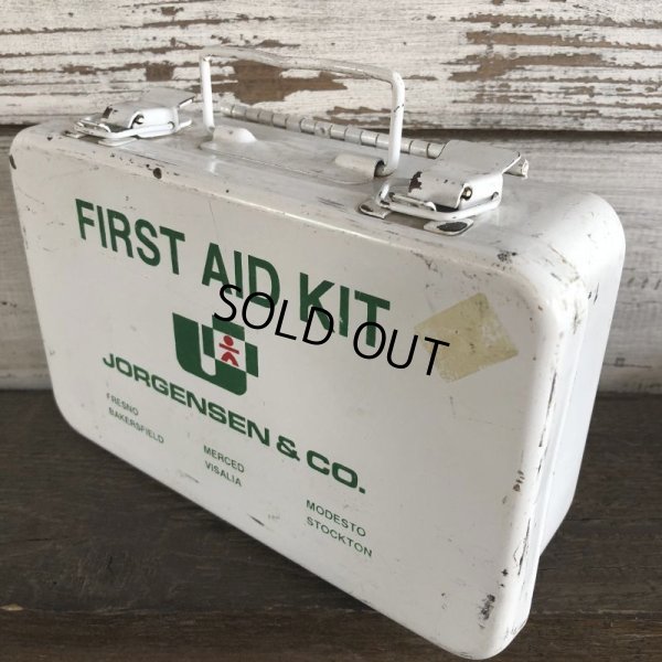 画像2: Vintage Jorgensen First Aid Kit Mettal Box Cabinet (S119）