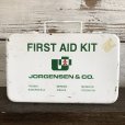 画像1: Vintage Jorgensen First Aid Kit Mettal Box Cabinet (S119） (1)