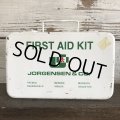 Vintage Jorgensen First Aid Kit Mettal Box Cabinet (S119）