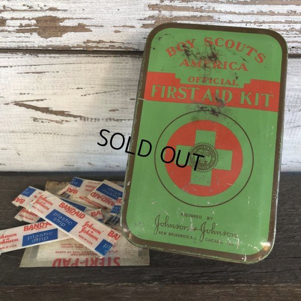 画像10: Vintage Boy Scouts America Official First AID Kit Can (S122）