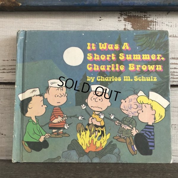 画像1: Vintage Book Snoopy It Was A Short Summer, Charlie Brown (S134）