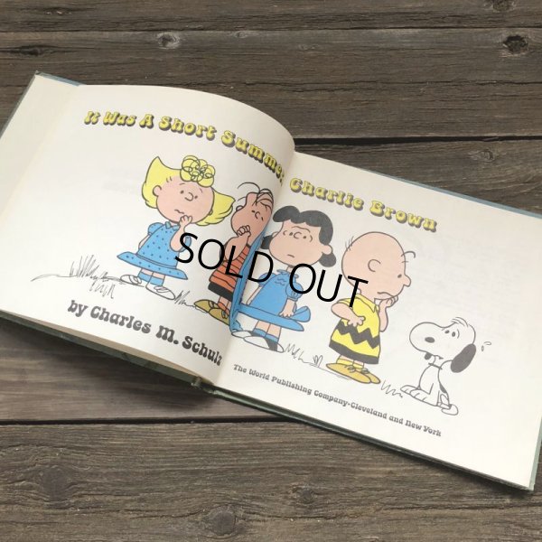 画像3: Vintage Book Snoopy It Was A Short Summer, Charlie Brown (S134）