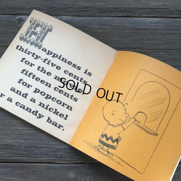 画像6: Vintage Book Snoopy Happiness is a warm puppy (S140)