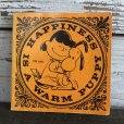 画像1: Vintage Book Snoopy Happiness is a warm puppy (S140） (1)