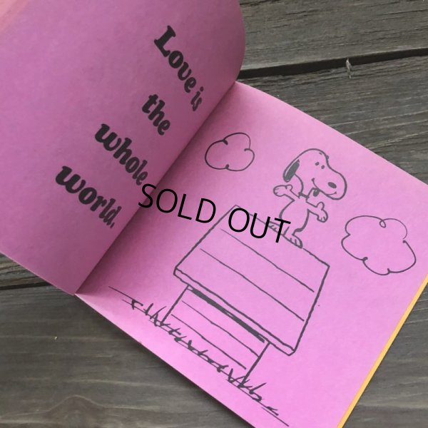 画像6: Vintage Book Snoopy Love is walking Hand in Hand (S141）