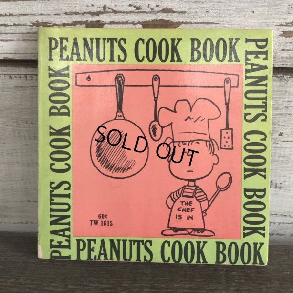 画像1: Vintage Book Snoopy Peanuts Cook Book (S139）