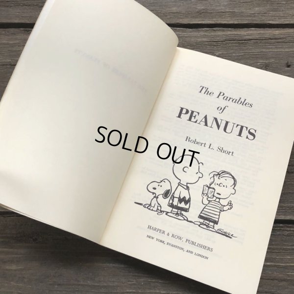 画像4: Vintage Book Snoopy The Parables of Peanuts (S136）
