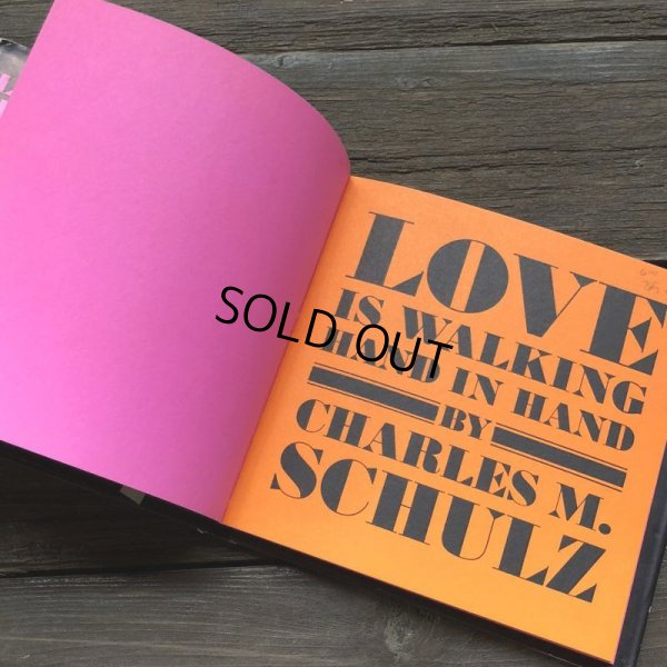 画像4: Vintage Book Snoopy Love is walking Hand in Hand (S142）