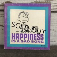 Vintage Book Snoopy Happiness is a sad song (S138）