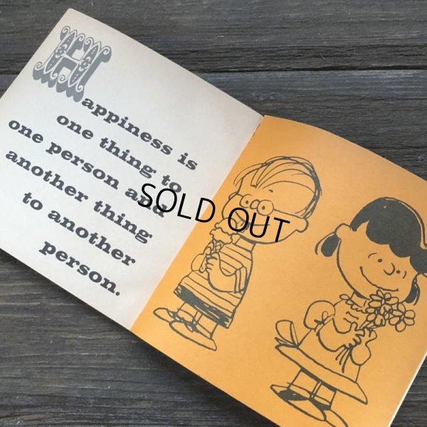 画像5: Vintage Book Snoopy Happiness is a warm puppy (S140)