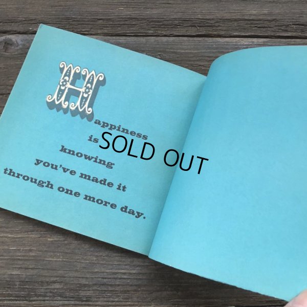 画像4: Vintage Book Snoopy Happiness is a sad song (S138）