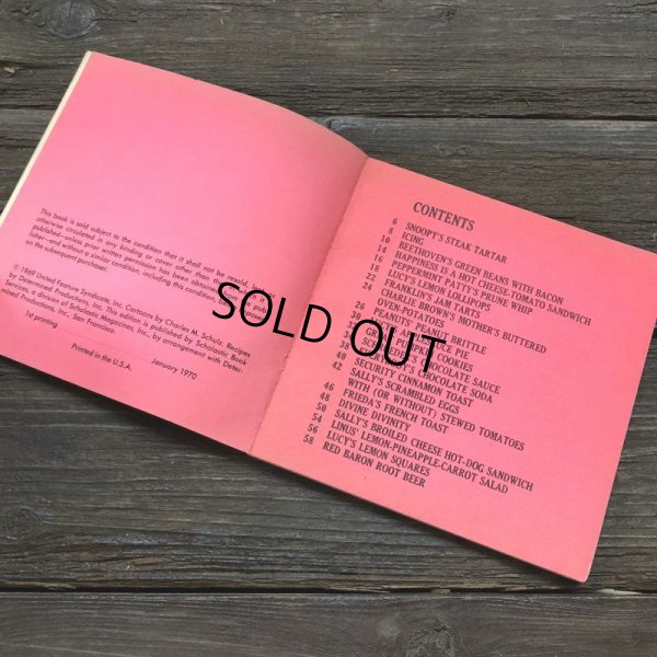 画像4: Vintage Book Snoopy Peanuts Cook Book (S139）