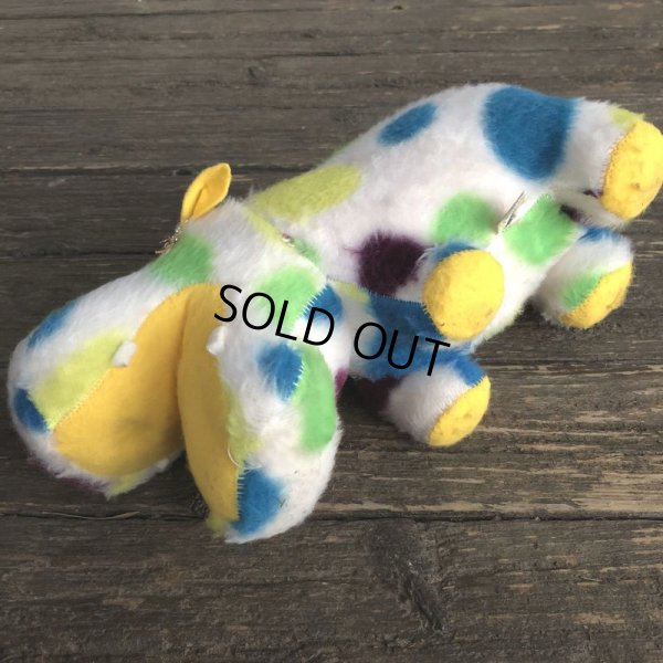 画像7: Vintage Dot Hippo Plush Doll (S146)