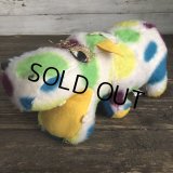 Vintage Dot Hippo Plush Doll (S146)