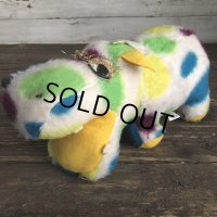 Vintage Dot Hippo Plush Doll (S146)