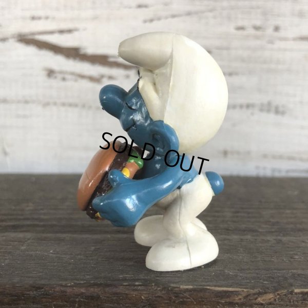画像5: Vintage PVC Smurf Hamburger (S169)