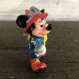 画像4: Vintage Disney Mickey Mouse PVC / Firefighter (S162) (4)