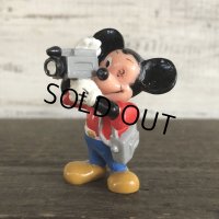 Vintage Disney Mickey Mouse PVC / Cameraman (S159)