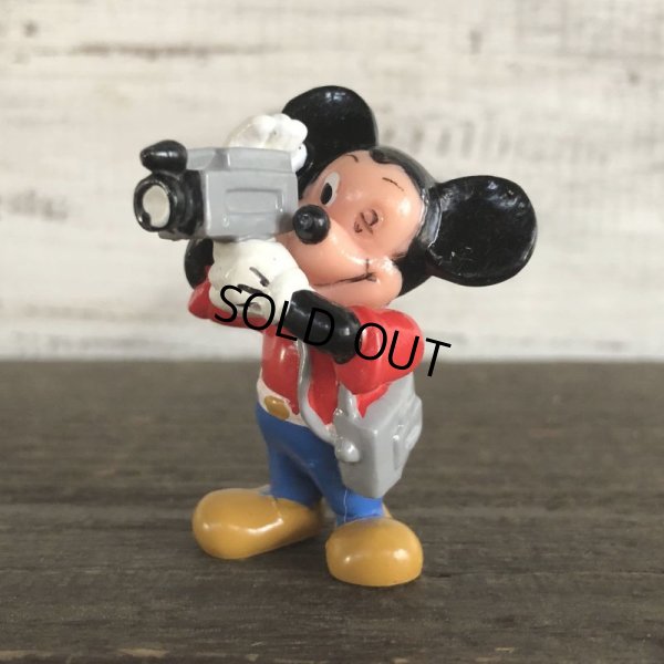画像1: Vintage Disney Mickey Mouse PVC / Cameraman (S159)