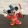 Vintage Disney Mickey Mouse PVC / FANTASIA (S165)