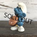 Vintage PVC Smurf Hamburger (S169)