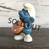 Vintage PVC Smurf Hamburger (S169)