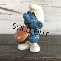 Vintage PVC Smurf Hamburger (S169)