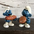 画像9: Vintage PVC Smurf Hamburger (S169)