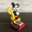 画像2: Vintage Disney Mickey Mouse PVC / Telephone (S168) (2)