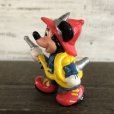 画像2: Vintage Disney Mickey Mouse PVC / Firefighter (S162) (2)