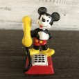画像1: Vintage Disney Mickey Mouse PVC / Telephone (S168) (1)